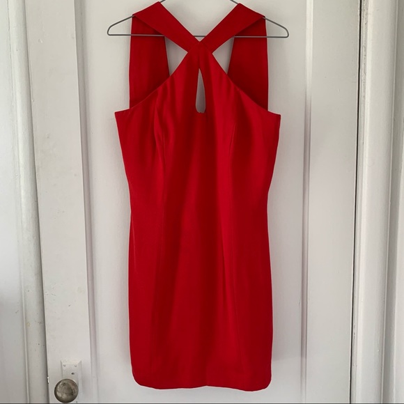 Vintage Lori Ann Montreal Red Cocktail Dress - Picture 3 of 13